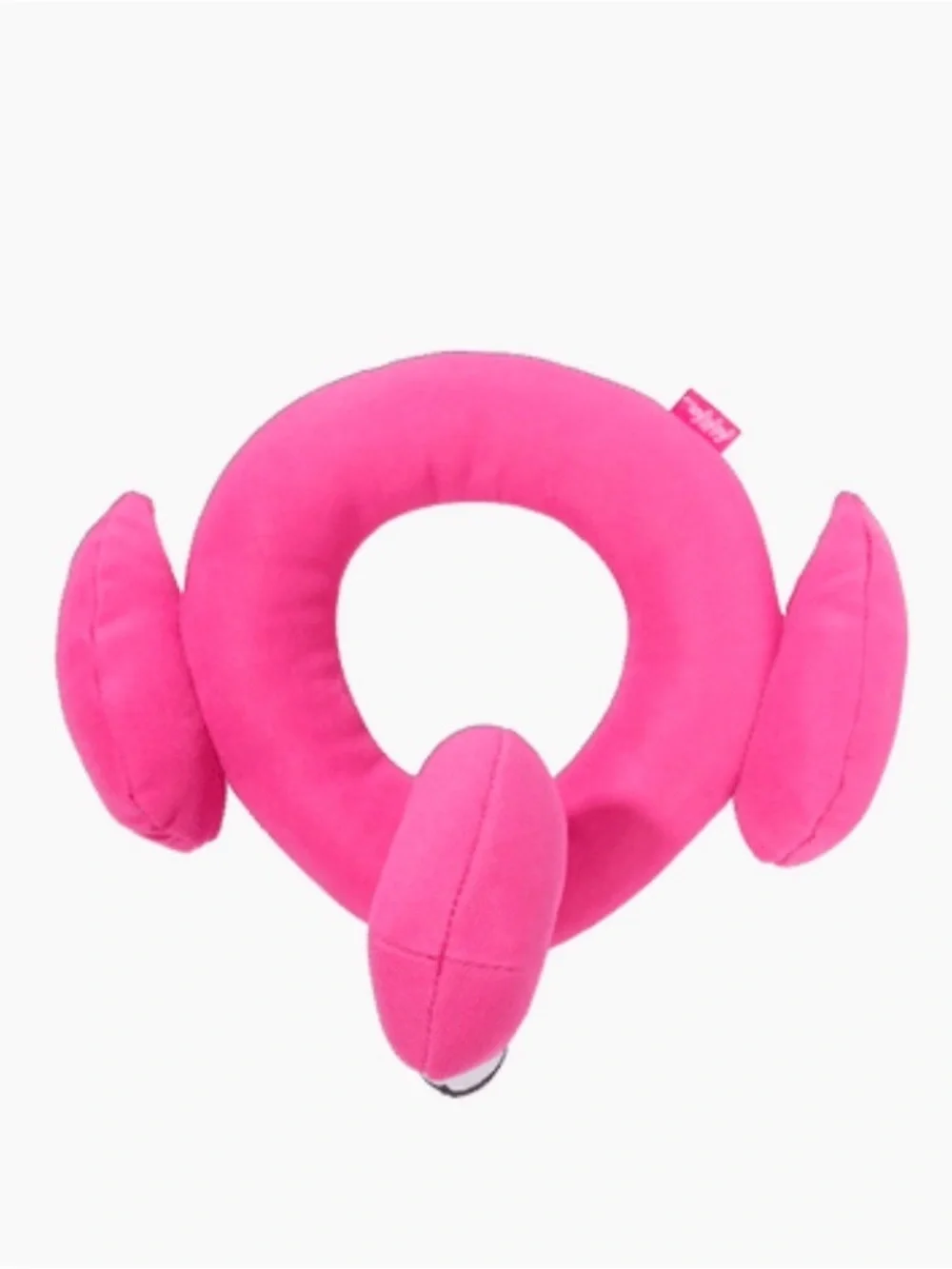 Large/XL Flamingo pool tube plush dog toy NWT! Squeaky Toy